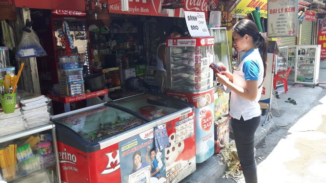 Một trong 60.000 điểm bán hàng của KIDO trên toàn quốc. Ảnh Lê Thanh Một trong 60.000 điểm bán hàng của KIDO trên toàn quốc. Ảnh Lê Thanh